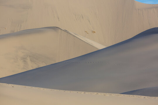 Sand dunes in California