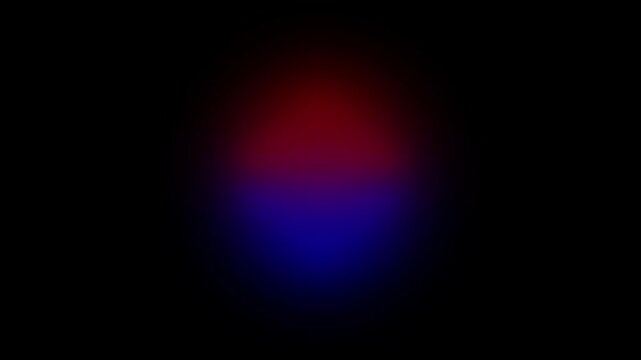Emergency lights flicking on and off with red and blue sirens. Defocused police, fire, and ambulance strobes flash on black background. Looping alert animation shows urgent response.