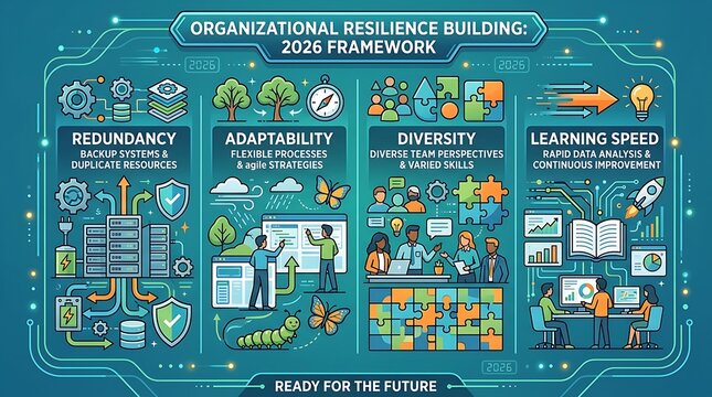 Organizational resilience building and 2026 business framework