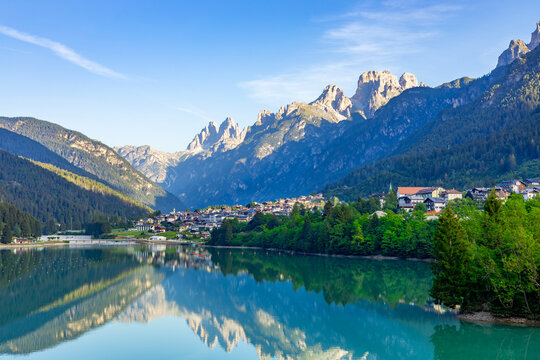 Lake Caterina, Auronzo di Cadore. Italy