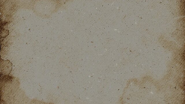 Vintage aged paper texture with stained edges and distressed surface.
