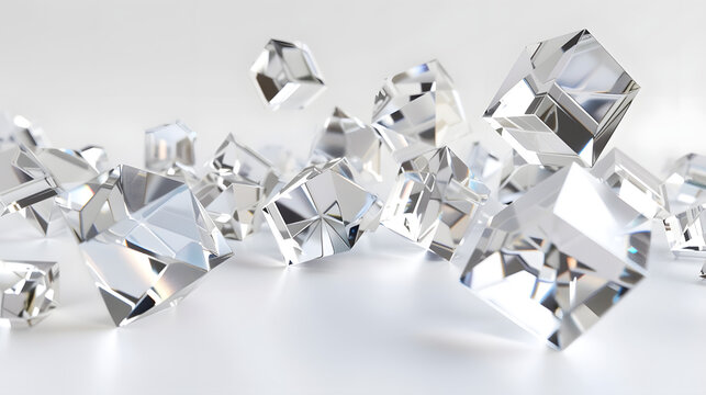 Bismuth crystal nodes dynamically shifting silver laser connections
