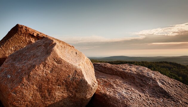 brown granite rock