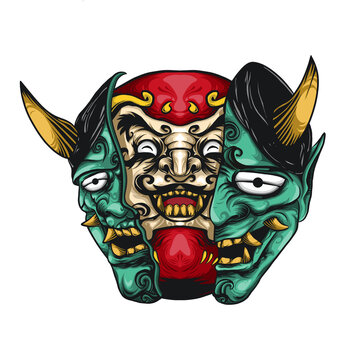 Daruma Mask