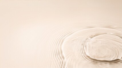 Fototapeta premium Editorial Style Water Ripple Background with Dramatic Light