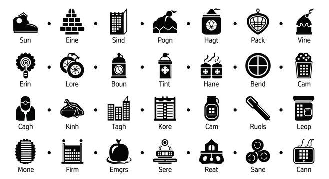 Collection of Celtic and Gaelic Symbols and Icons