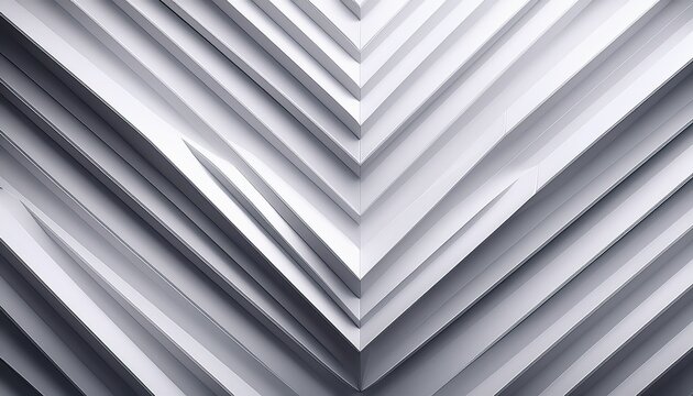 Abstract Modern White Trapezoid Background