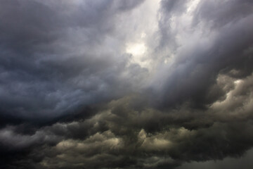 Obraz premium beautiful sky and clouds BEFORE STORM
