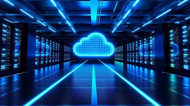 Cloud computing server room