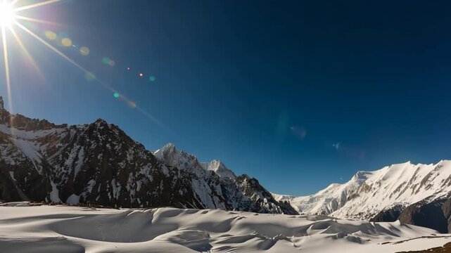 K2 mountain peak, second highest mountain in the world, K2 trek, Pakistan, Asia.