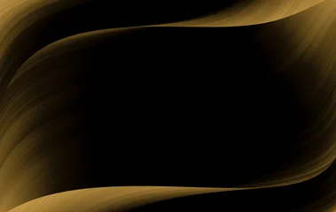 Fototapeten Pony abstract black and gold are light with white the gradient is the surface with templates metal texture soft lines tech diagonal background gold dark sleek clean modern.  © Kamjana