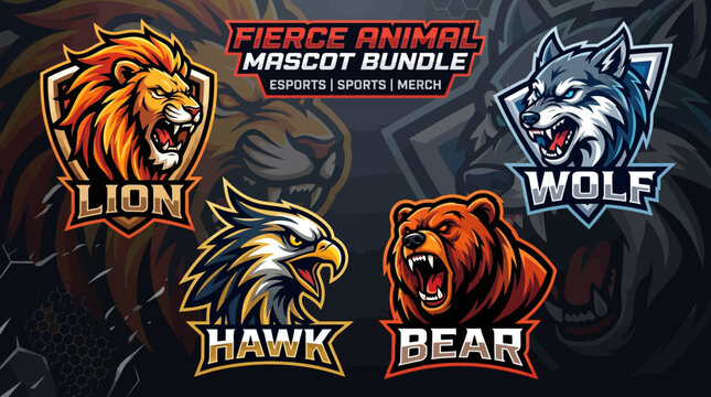 Vector illustration of a powerful tiger head, wild feline predator in nature, big cat mammal wildlife design, black and orange fur animal mascot logo for tattoo, zoo and nature concept
