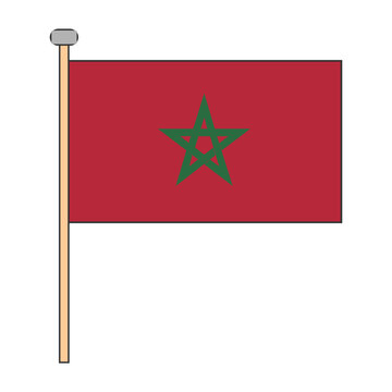 Morocco Flag Pole Design