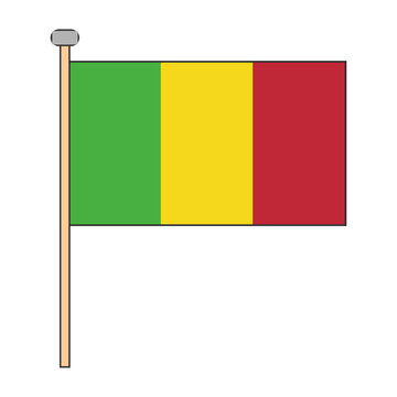 Mali Flag Pole Design