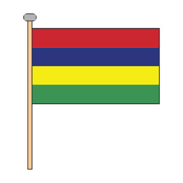 Mauritius Flag Pole Design