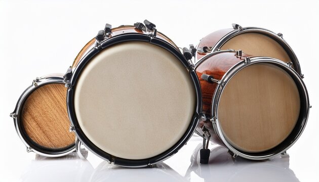 Bongos Isolated On White Background