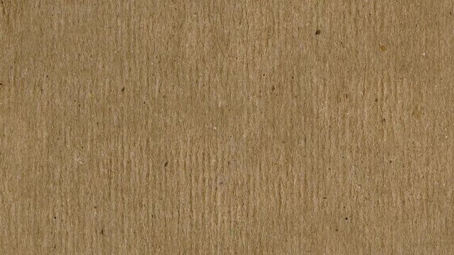 Crumpled Brown Craft Paper Background Texture. Animated Crinkled Paper Texture