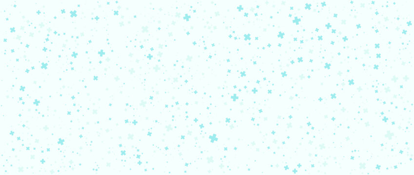 Medical healthcare seamless background. Green blue cross pattern. Repeating plus symbol wallpaper. Vector hospital pattern. Tech backdrop for presentation, banner, booklet, brochure, leaflet, poster