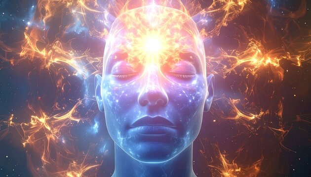 Abstract Mindscape - A Conceptual Exploration of Consciousness and Inner Space.