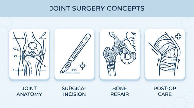 Medical infographic set