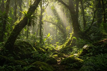 Obraz premium Tropical Rainforest Secret Realm