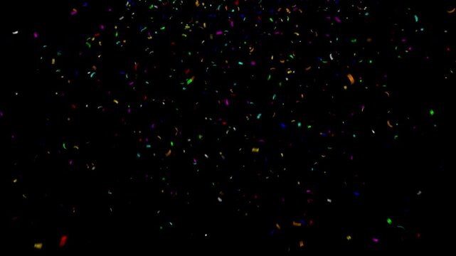 confetti colorful animation background 4