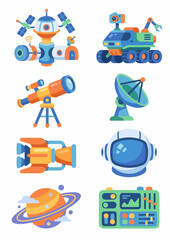 Space Tech Set.eps © wapa