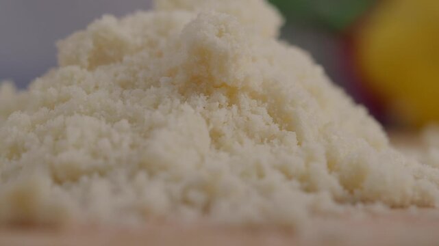 Making simple cheese at home using easy steps