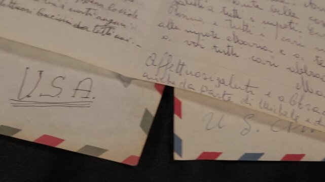 Vintage Airmail Envelopes -Tight L to R