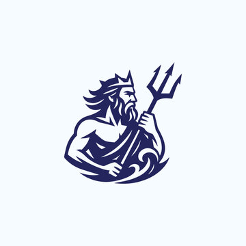 Poseidon Guardian Ocean Logo