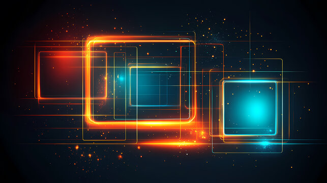 Dynamic Futuristic Digital Interface