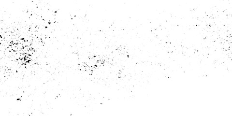 Obraz premium Black ink splatters and grit on white grunge background organic dust particle the authentic distressed surface