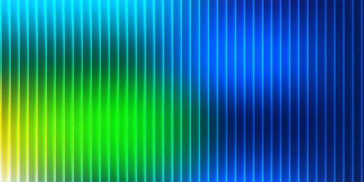Bright Green to Deep Navy Blue Gradient Behind Vertical Lines colorful background
