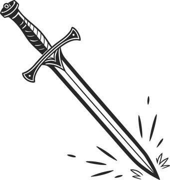two crossed swords