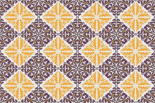 seamless geometric pattern with geometric shapes