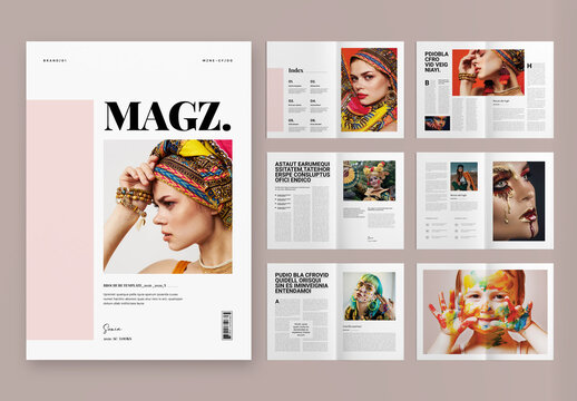 Fashion Magazine Templates