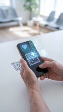 Digital health technology supports aging society with secure medical data and smart care solutions improving life quality and connectivity