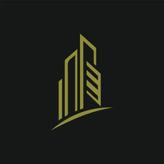 Fototapeta premium Tower Empire Logo