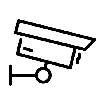 CCTV surveillance camera icon
