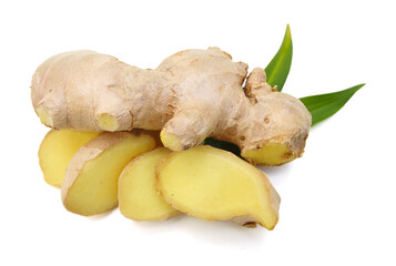 Fototapeta premium Ginger isolated on white background