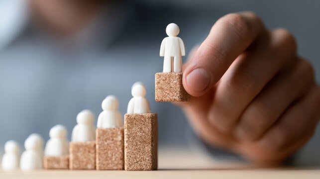 A professional guiding organizational change by aligning leadership teams to drive transformation and improve business performance in a corporate environment.
