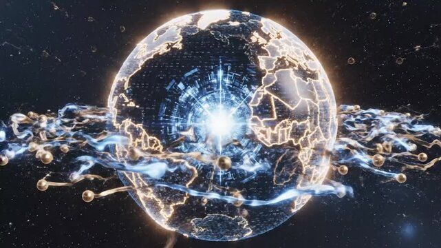 Global digital payment network enables cashless society with fintech innovation