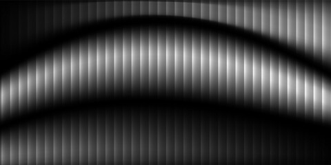 Abstract monochrome artwork featuring a dynamic wave pattern in grayscale tones  creating a striking visual effect abstract © Andika