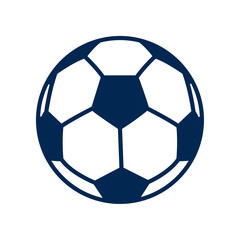 Fototapeta premium Football soccer icon isolated on white background. vector illustration