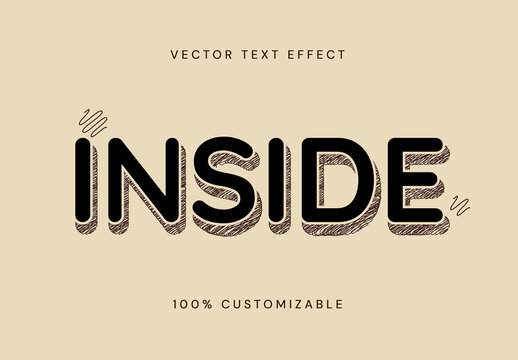 Sketch Shade Text Effect