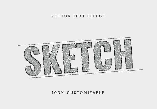 Sketch Text Effect