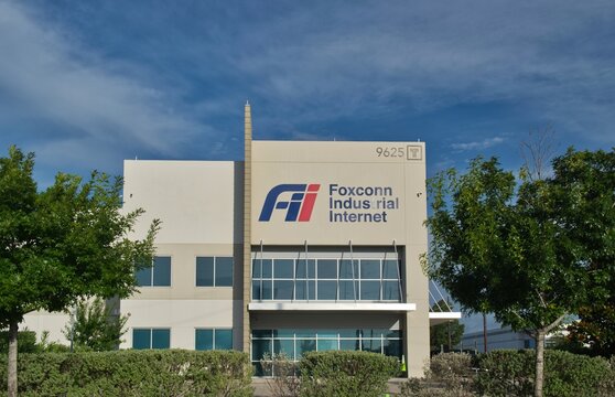 Foxconn Industrial Internet company business exterior storefront Houston, Texas USA 05-31-2026.