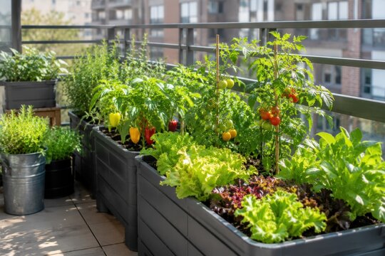 Growing fresh herbs and vegetables at home through indoor gardening and backyard harvest for a healthy sustainable lifestyle.