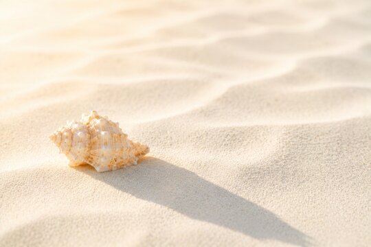 Minimal tropical beach backgrounds with crystal clear water, soft white sand and summer copy space for travel and vacation concepts.