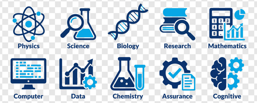 education icon, science icon, research icon, stem education, learning icon, academic icon, technology icon, science, education, research, physics icon, biology icon, chemistry icon, mathematics icon, 